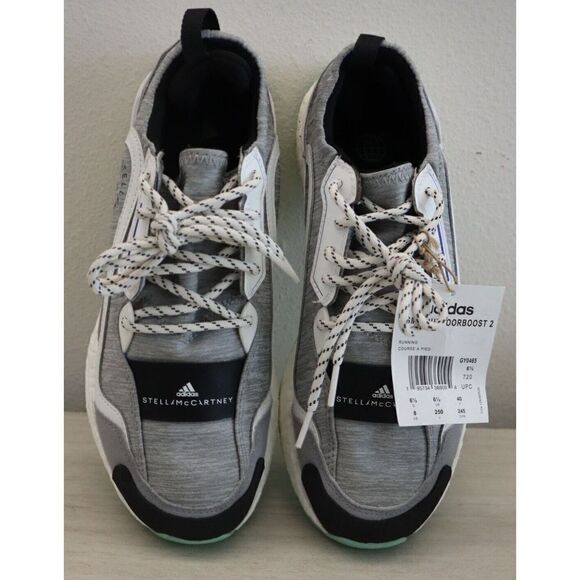 adidas x Stella McCartney Women Sz 8 Gray Heather Outdoorboost 2.0 Sneakers - Picture 5 of 15